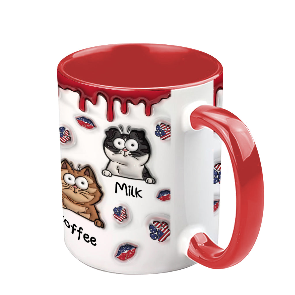 Childless Cat Ladies - Personalized Cat Accent Mug