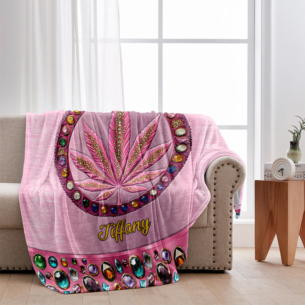 Stoner Chick - Couverture personnalisée pour fumeurs de cannabis