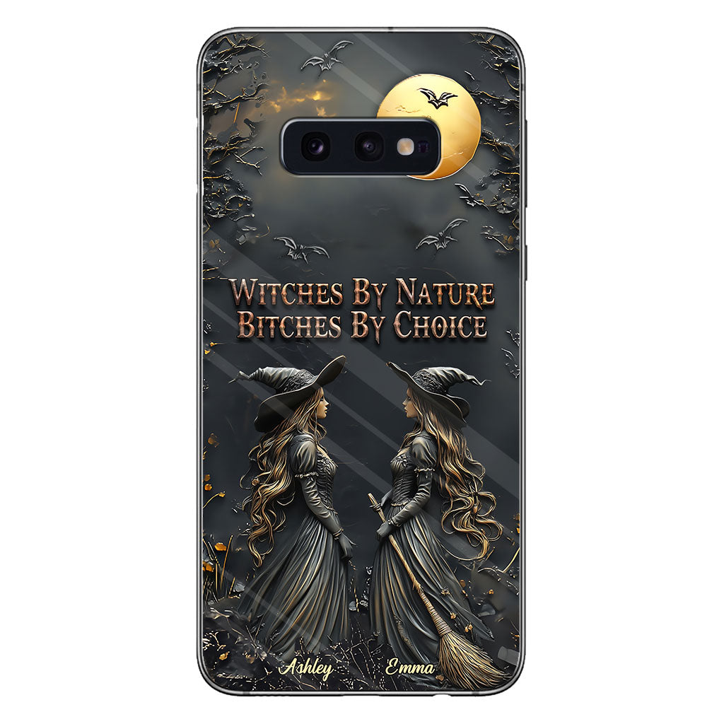 Sorcières par nature, garces par choix - Coque de téléphone personnalisée pour meilleure amie