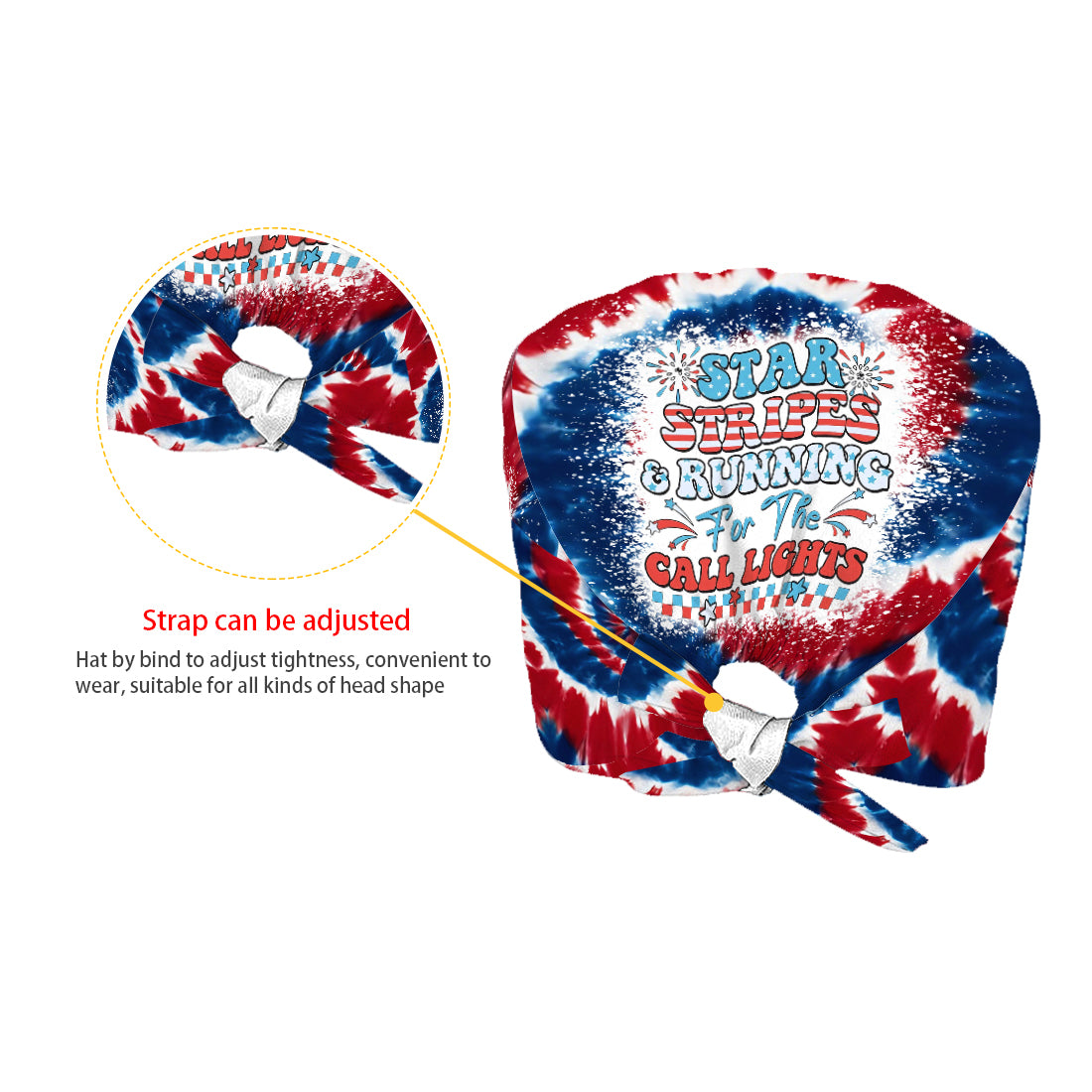 Journée des infirmières (4 juillet) - Bonnet de bloc opératoire personnalisé