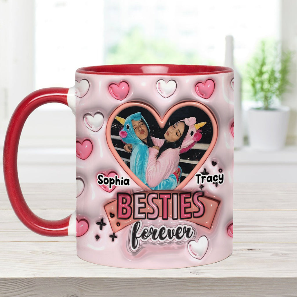 Meilleures amies pour toujours - Mug personnalisé « Meilleures amies »