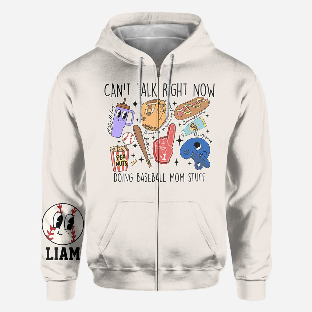 Articles pour mamans de joueurs de baseball - T-shirt personnalisé sur le thème du baseball