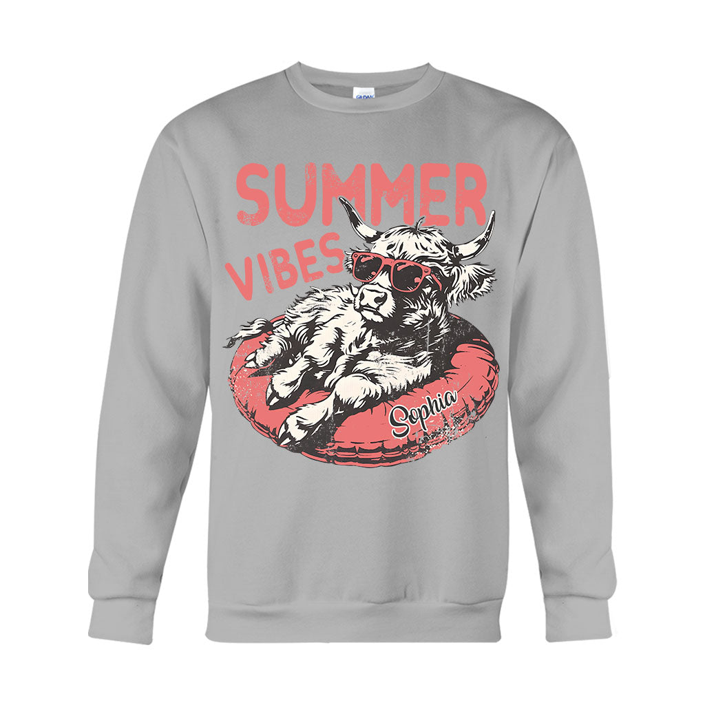 Summer Vibes - Personalized T-shirt And Hoodie