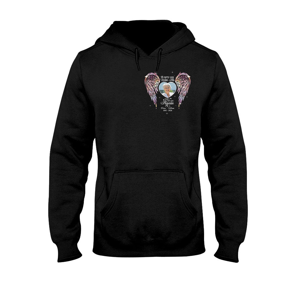 Ailes commémoratives Tes ailes étaient prêtes, mais mon cœur ne l'était pas - T-shirt et sweat à capuche commémoratifs personnalisés
