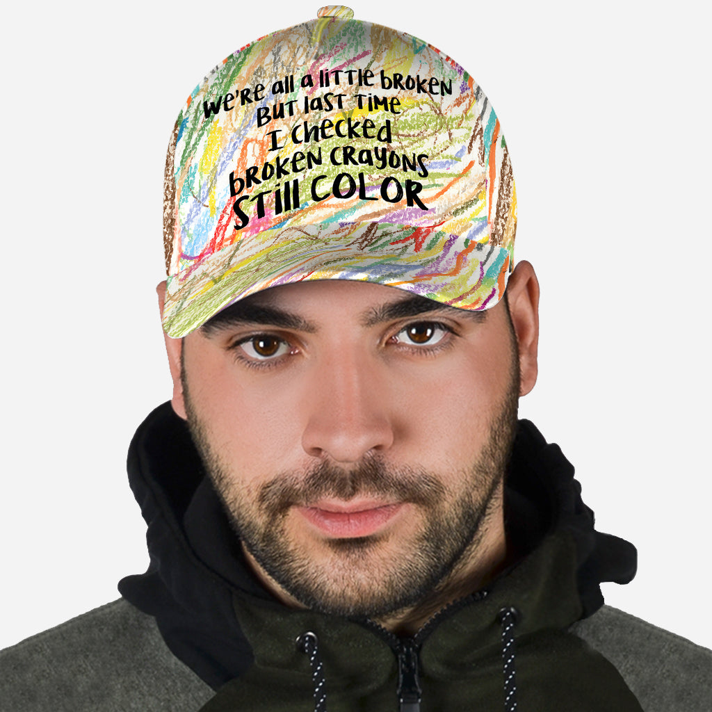 Nous sommes tous un peu brisés - Casquette classique de prévention du suicide