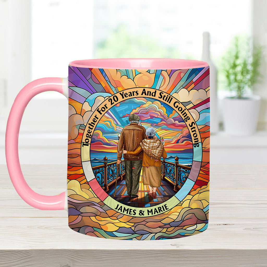 Still Going Strong - Personalized Couple Accent Mug