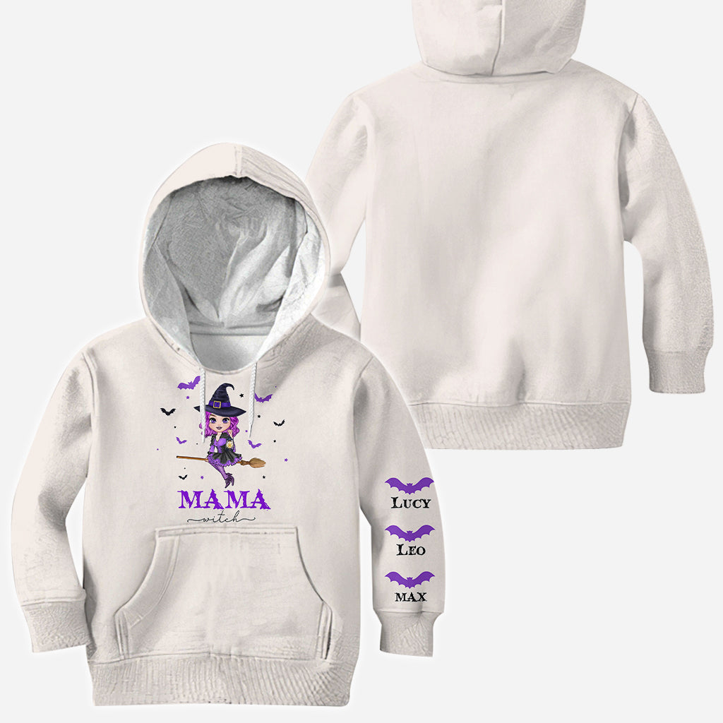 T-shirt personnalisé « Maman Sorcière » - T-shirt intégral pour maman