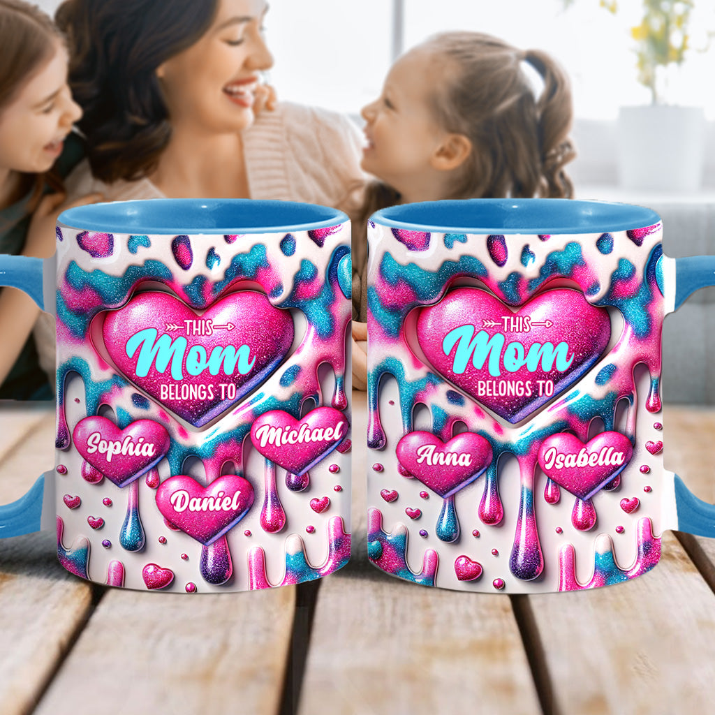Cette maman appartient à - Mug personnalisé pour maman