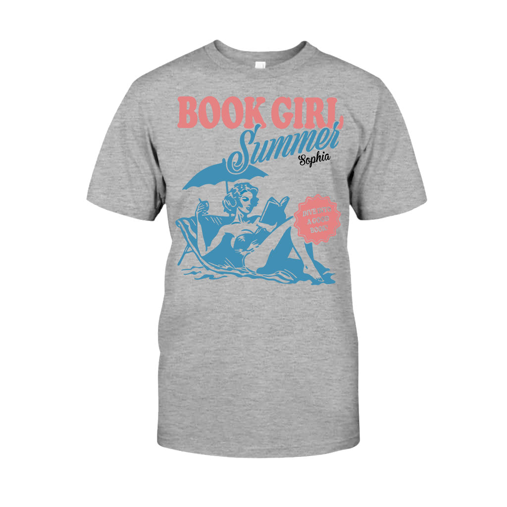 L'été des filles de livres - T-shirt et sweat à capuche personnalisés « Livre »