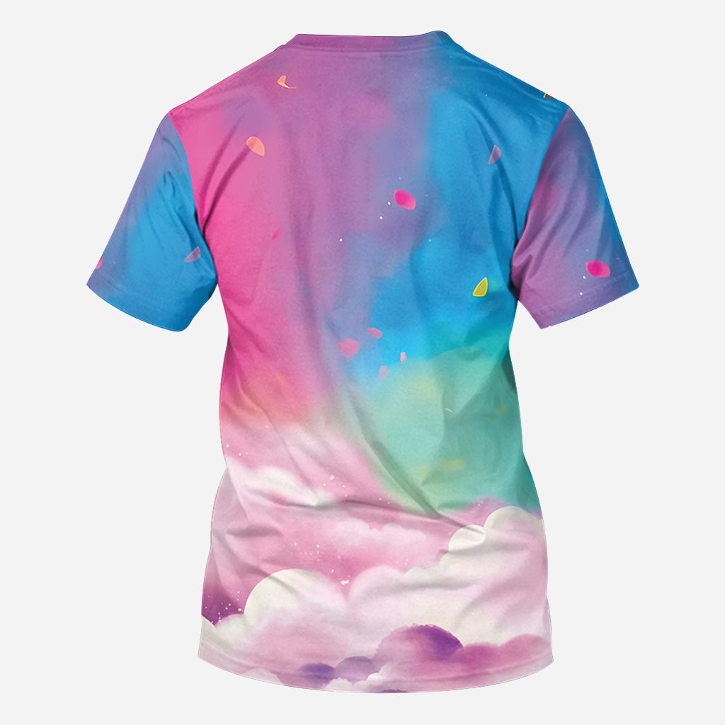 The Best Teacher Colorful Heart - Personalized Teacher All Over Shirt