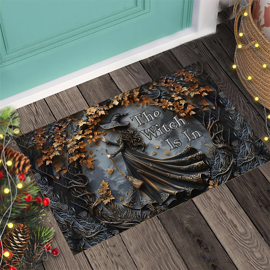 La sorcière est là - Paillasson sorcière