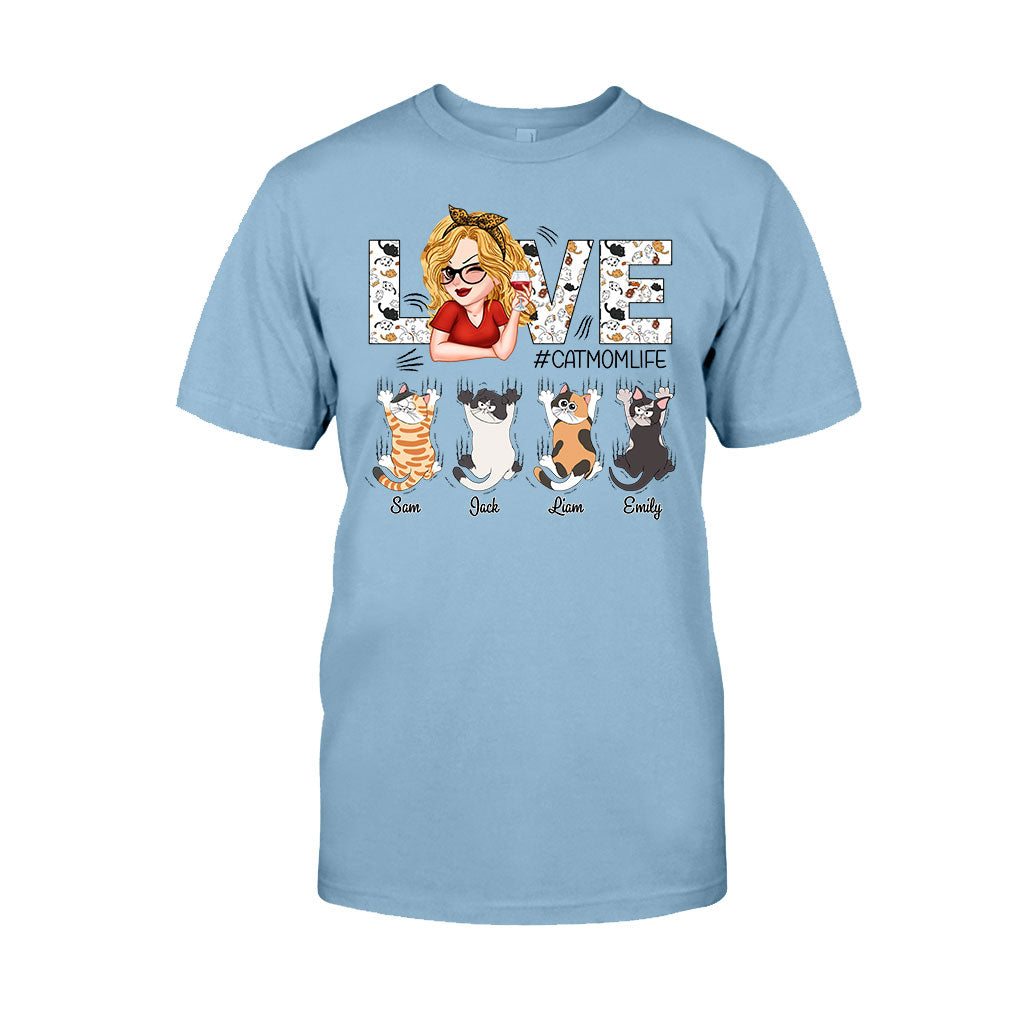 J'adore la vie de maman chat - T-shirt et sweat à capuche personnalisés pour chats