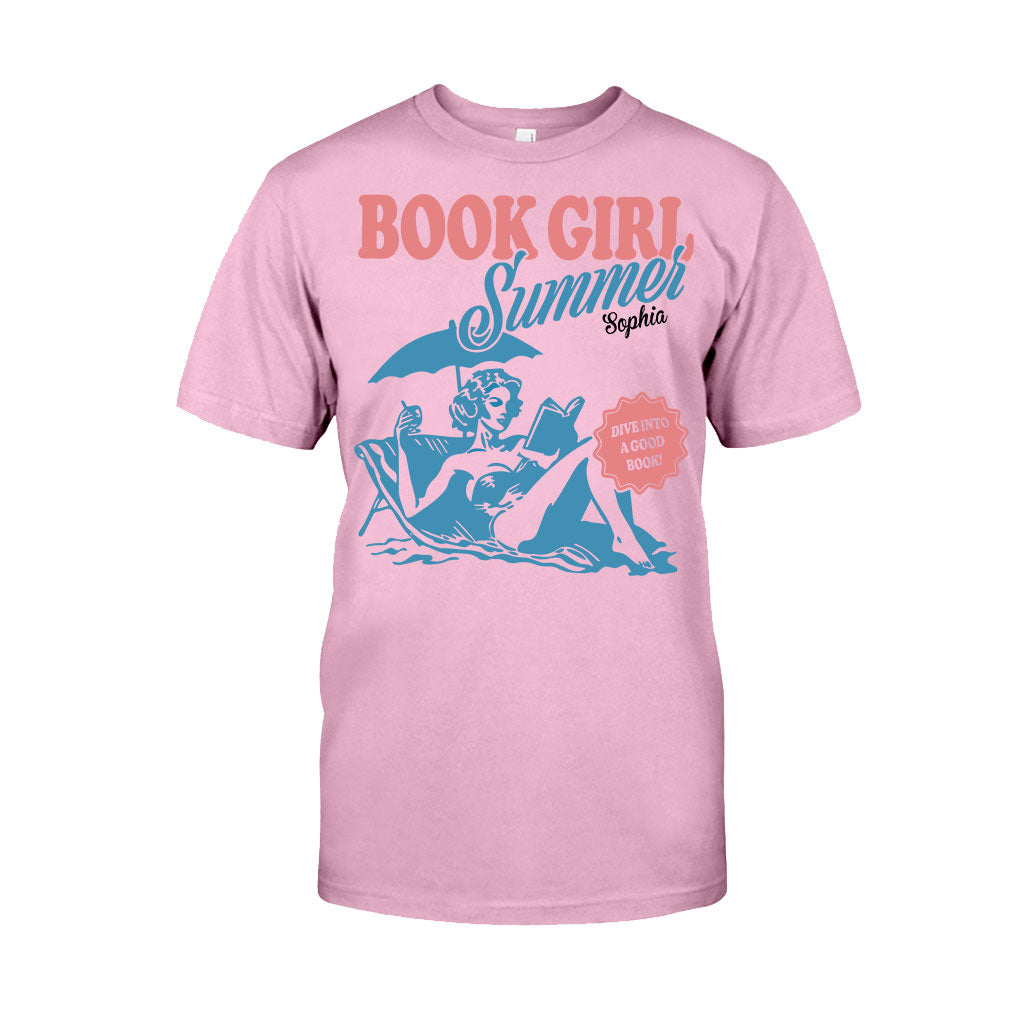 L'été des filles de livres - T-shirt et sweat à capuche personnalisés « Livre »