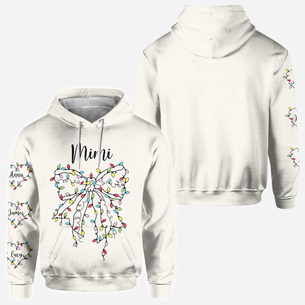 Noël de grand-mère - T-shirt personnalisé pour grand-mère