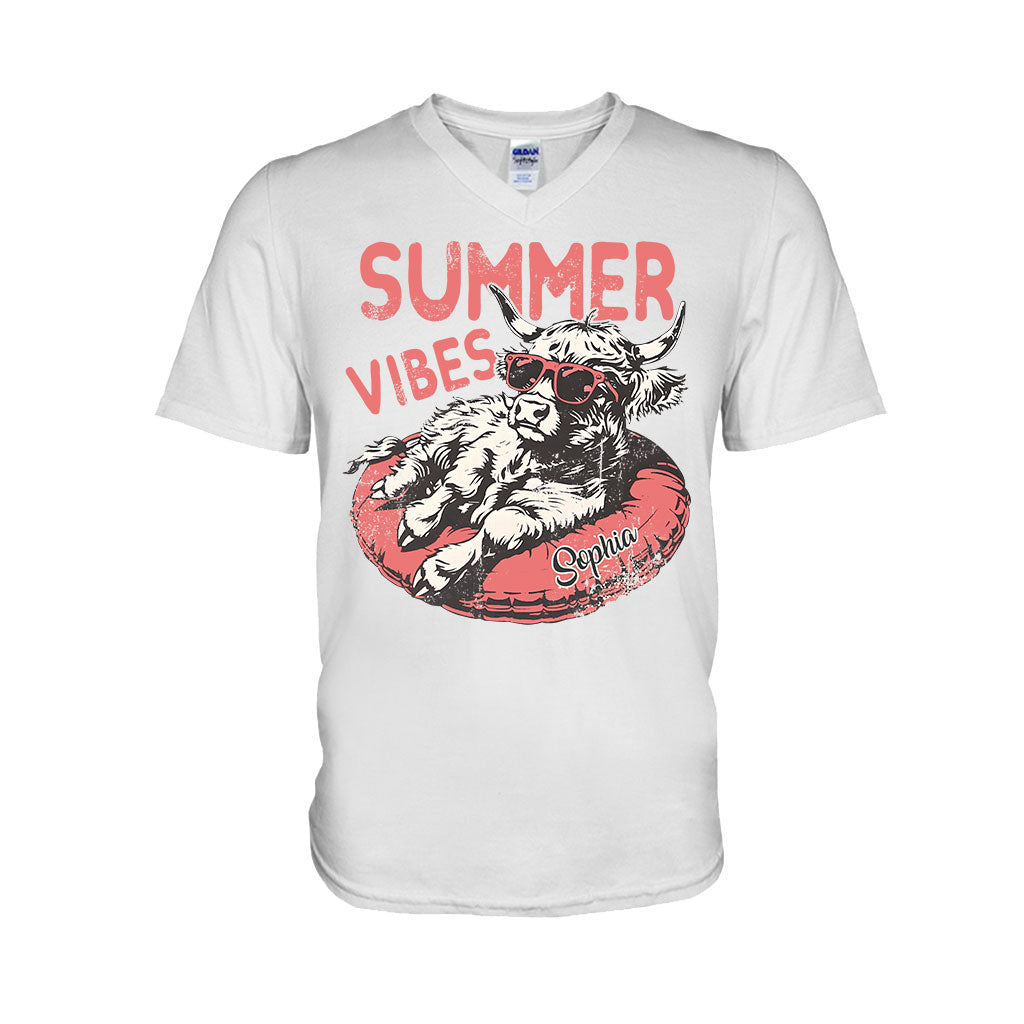 Summer Vibes - Personalized T-shirt And Hoodie