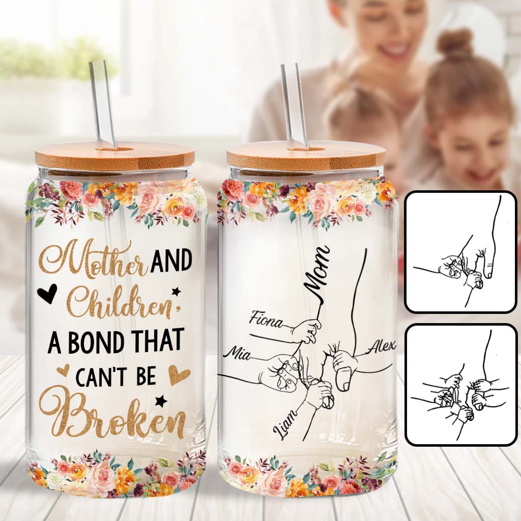 Cette maman appartient à - Verre à boire personnalisé pour maman