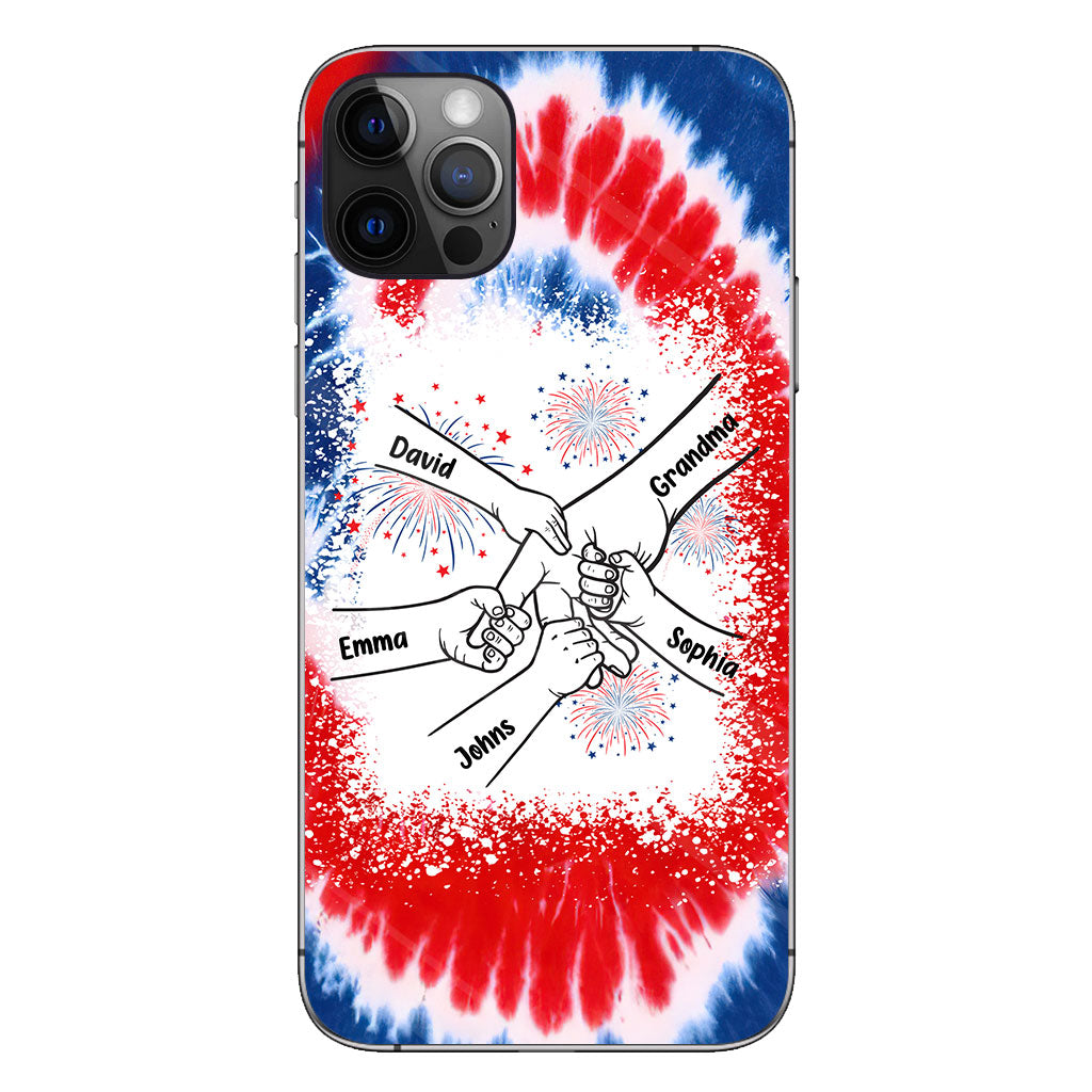 Grandma's Life 4th Of July - Personalized Grandma Phone Case