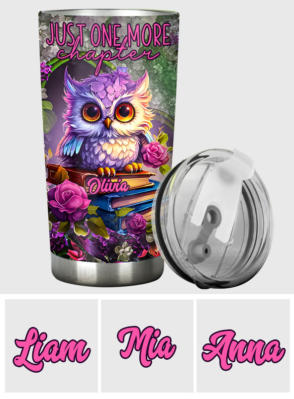 Juste un chapitre de plus - Gobelet en forme de livre personnalisé