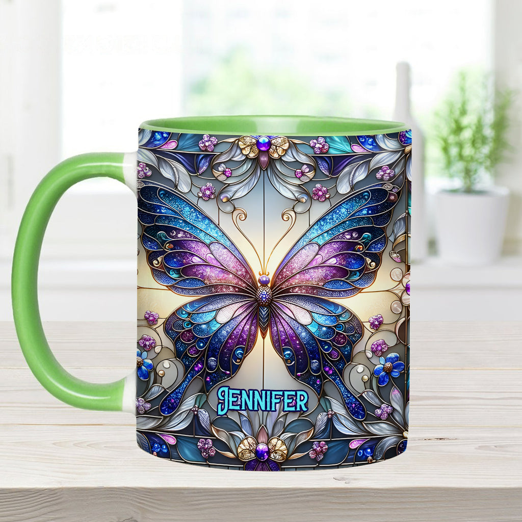 Mug personnalisé à motif papillon - Magnifique papillon