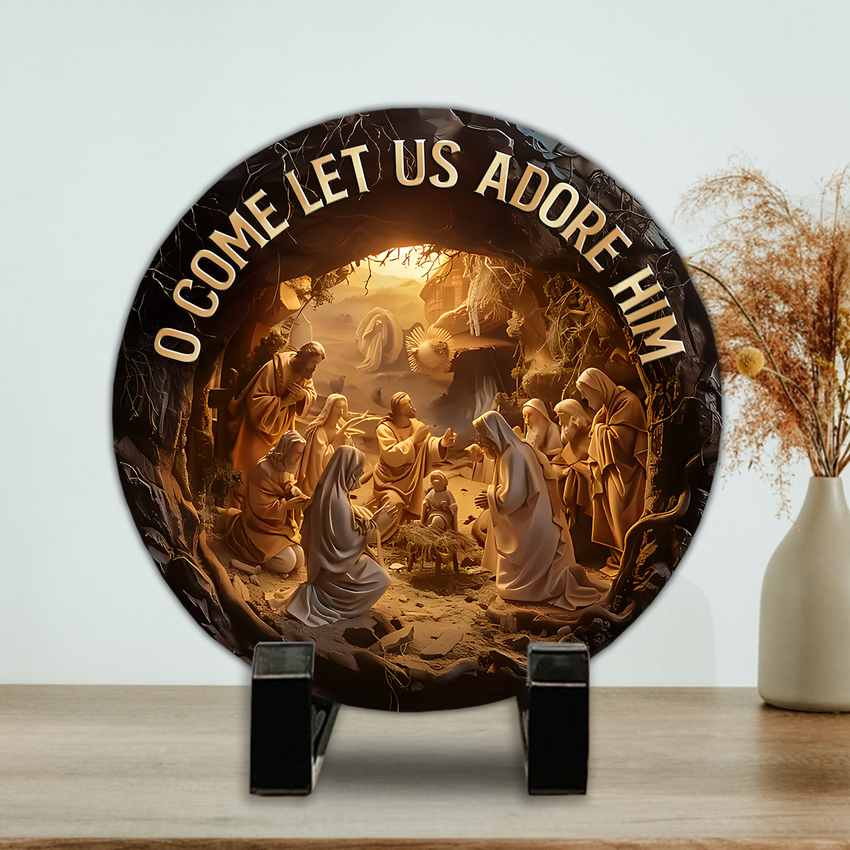 Hallelujah - Personalized Christian Round Shaped Stone