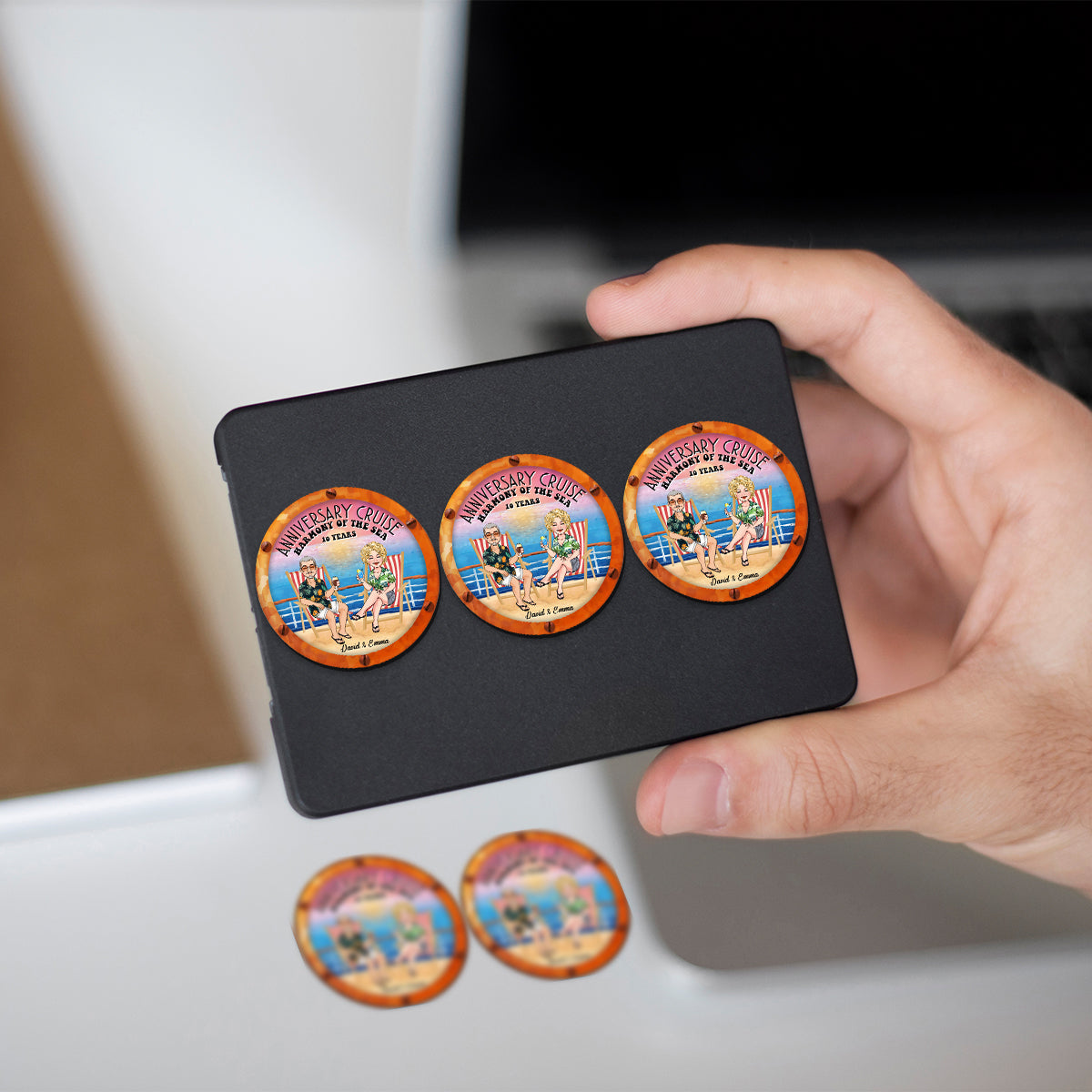 Décorations de porte pour croisière anniversaire - Aimant de croisière personnalisé