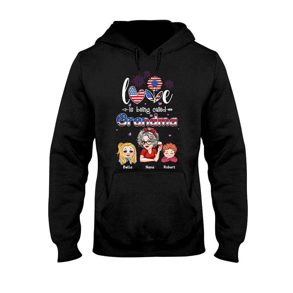 Heureuse d'être appelée Nana Grandpa Gigi - T-shirt et sweat à capuche personnalisés pour grand-mère