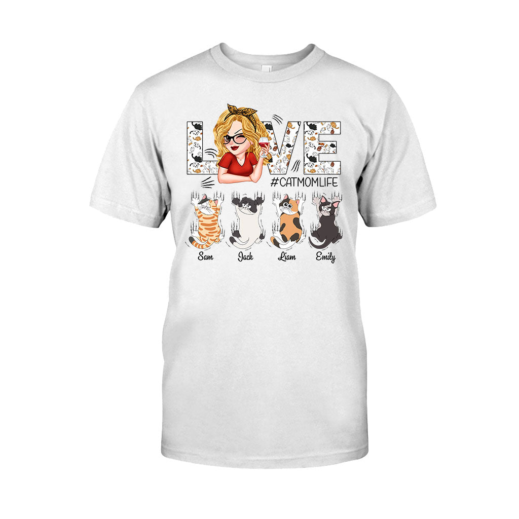 J'adore la vie de maman chat - T-shirt et sweat à capuche personnalisés pour chats