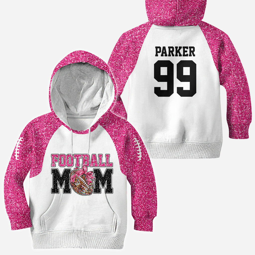 Football Mom Croquette - Personalized Football All Over Shirt