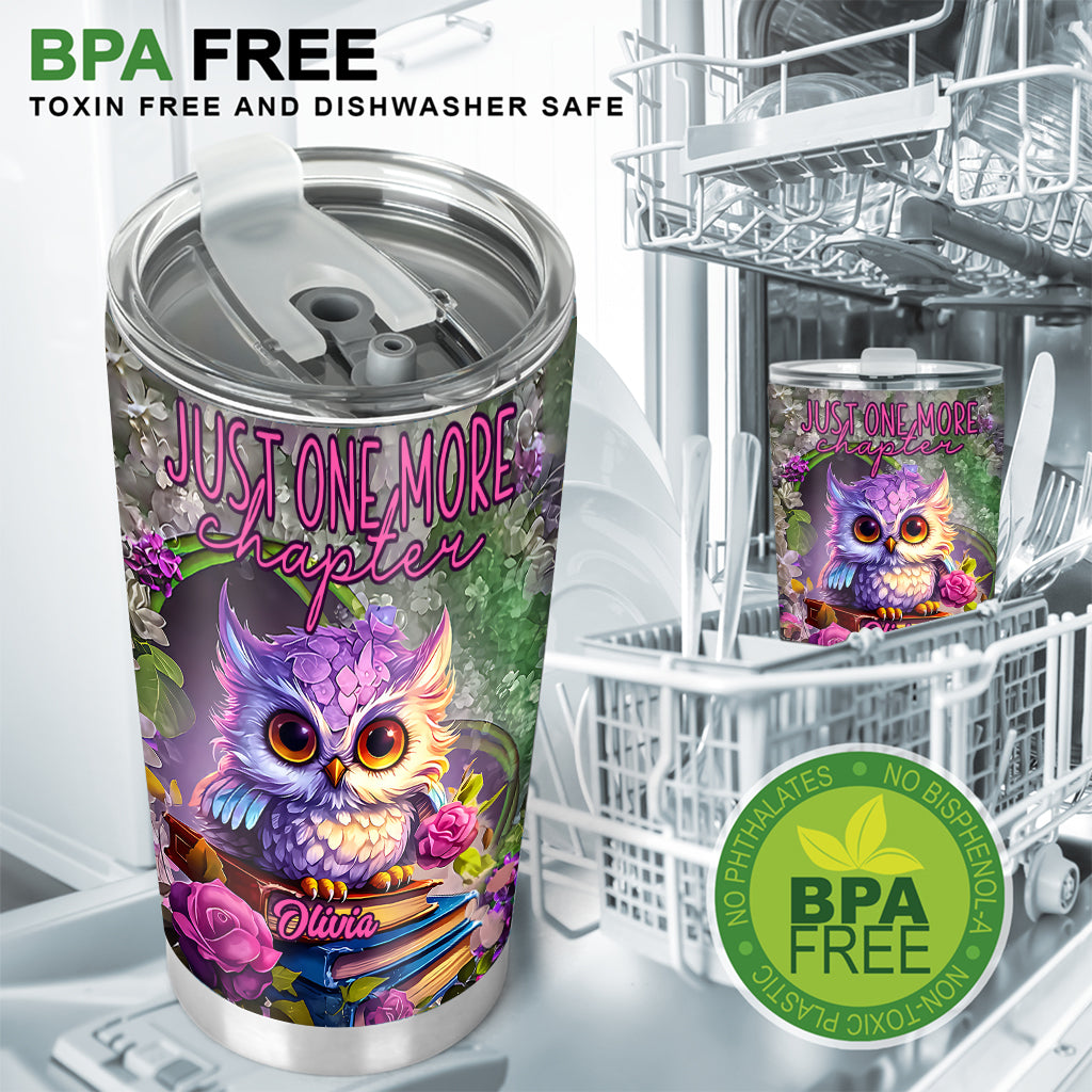 Juste un chapitre de plus - Gobelet en forme de livre personnalisé