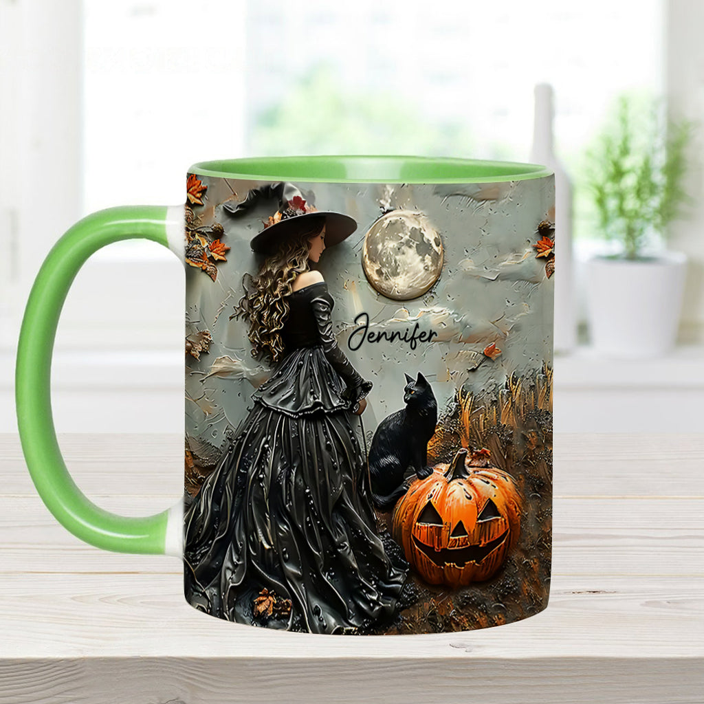 Beautiful Witch - Personalized Witch Accent Mug