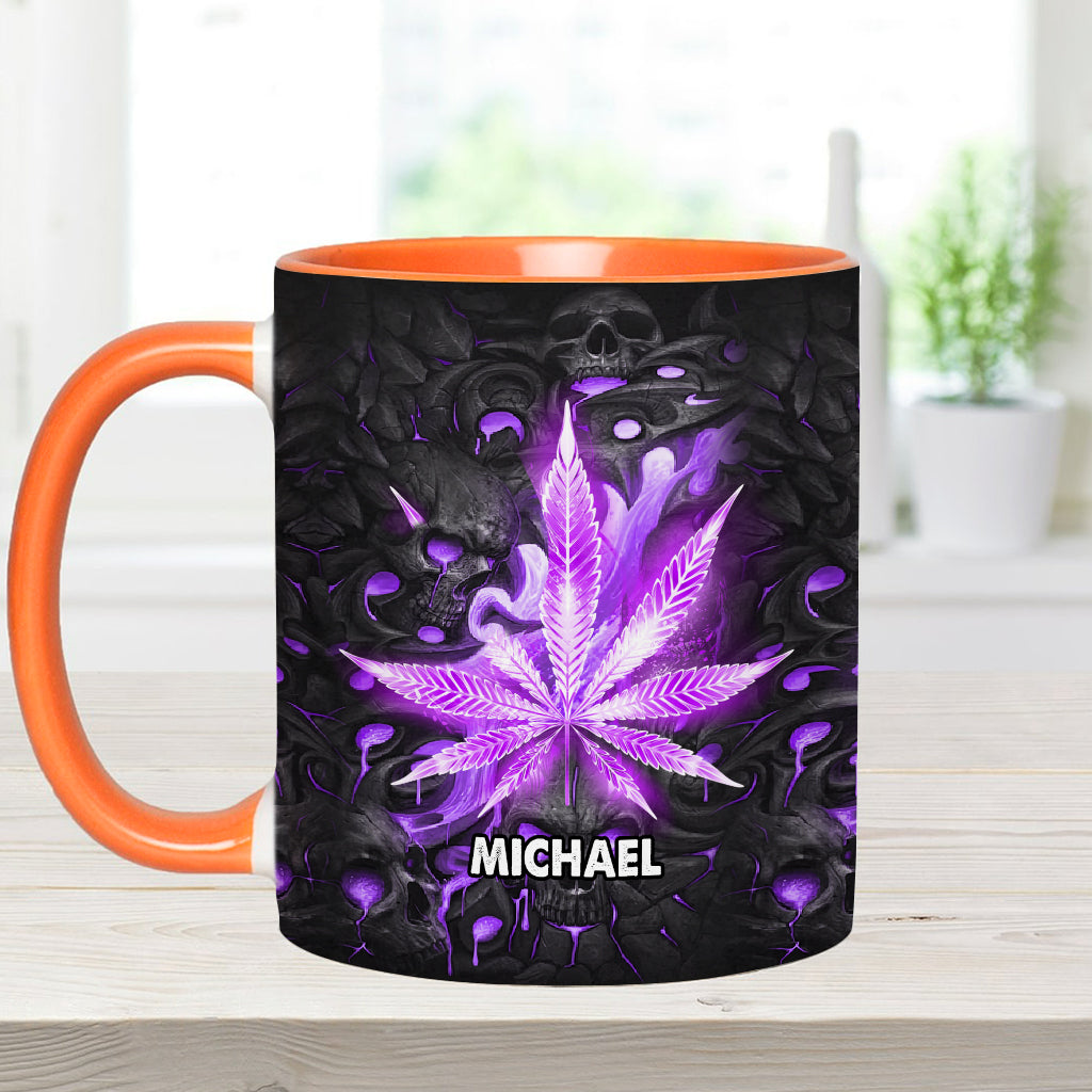 Libérez votre esprit - Mug personnalisé à motif cannabis
