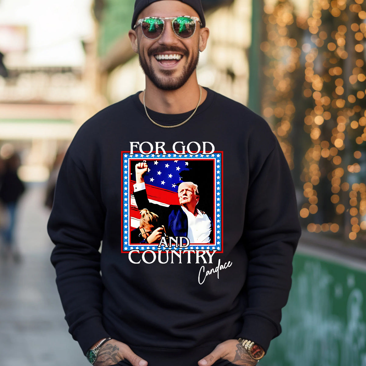 T-shirt « Pour Dieu et la Patrie » - Élection présidentielle 2024