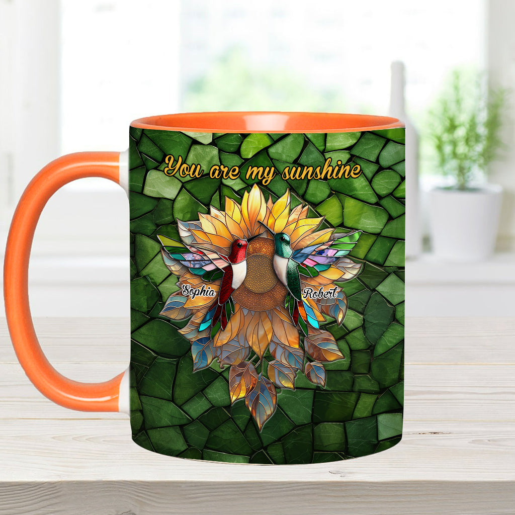 Tu es mon rayon de soleil - Mug personnalisé pour couple