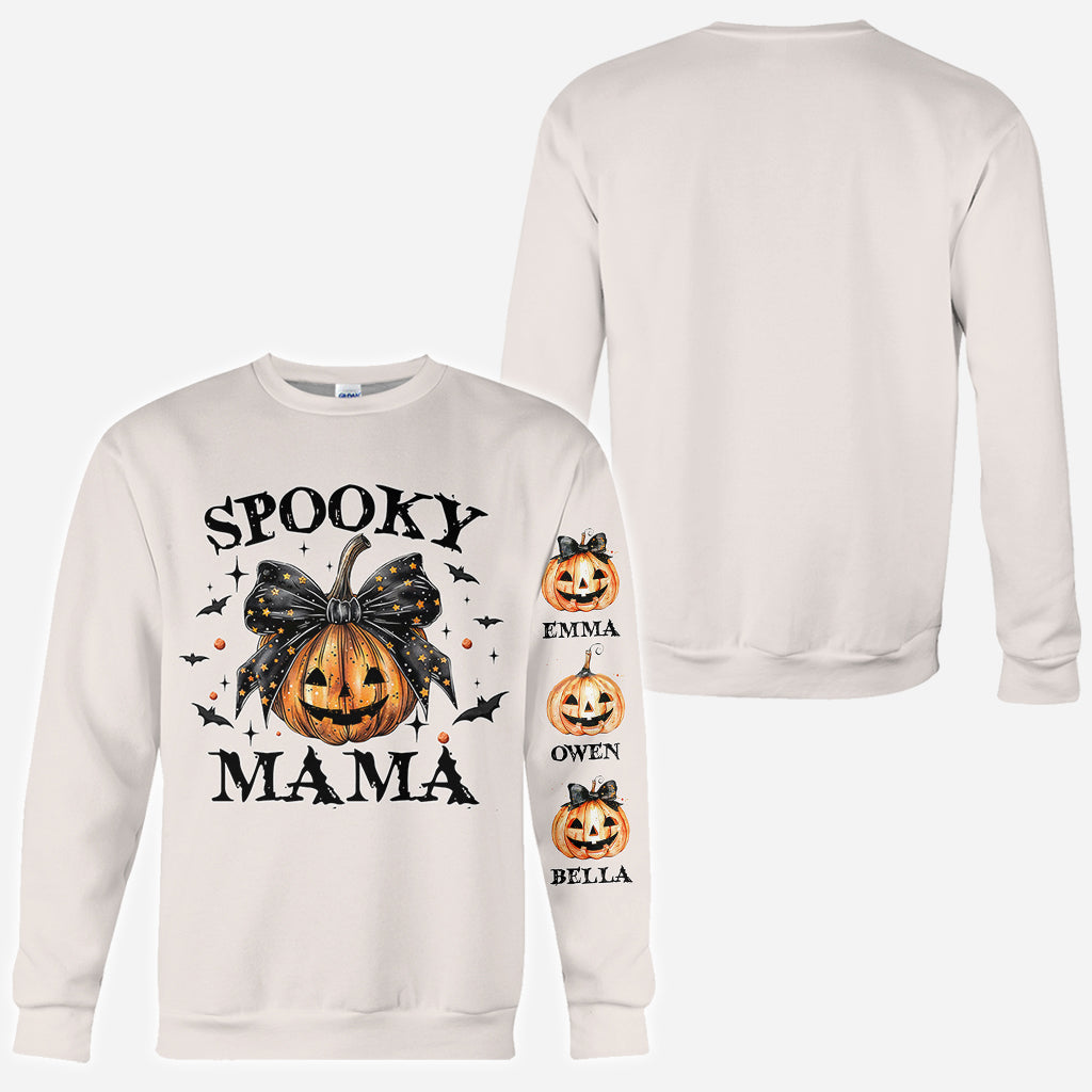 T-shirt personnalisé « Maman Effrayante » pour maman