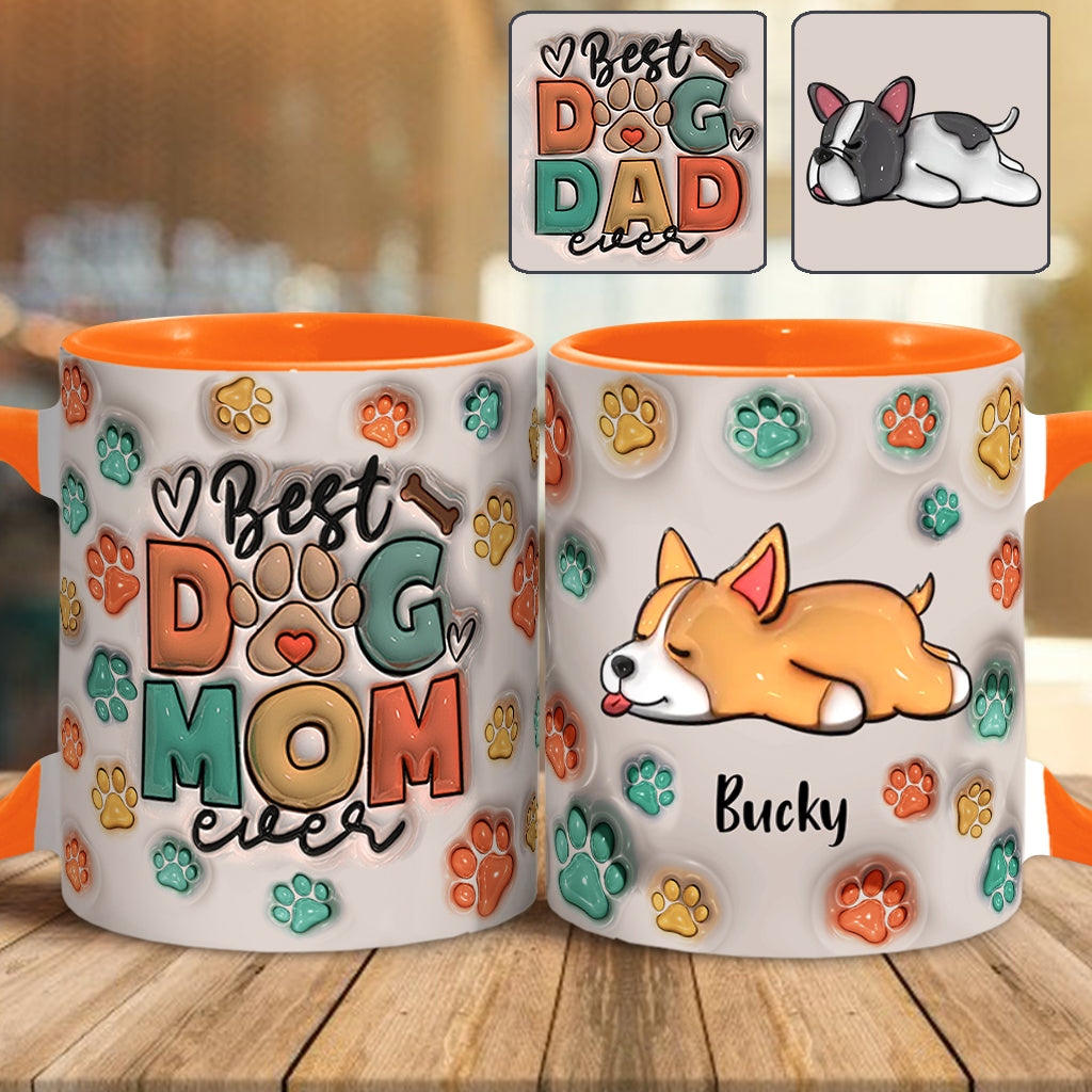 Meilleure maman de chien au monde - Mug personnalisé avec motif chien
