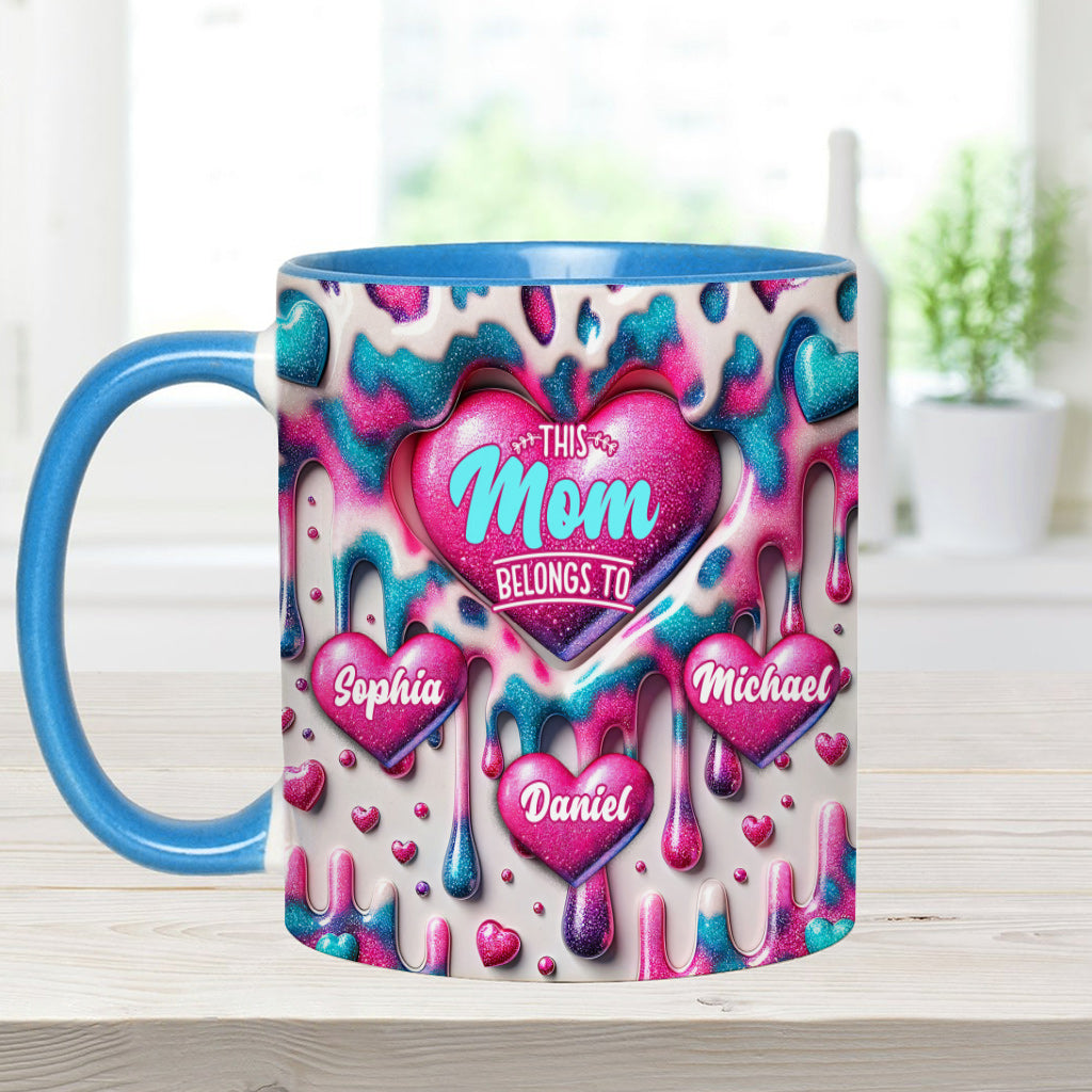 Cette maman appartient à - Mug personnalisé pour maman