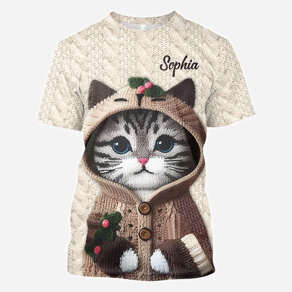 Cute Cat - Personalized Cat All Over Shirt