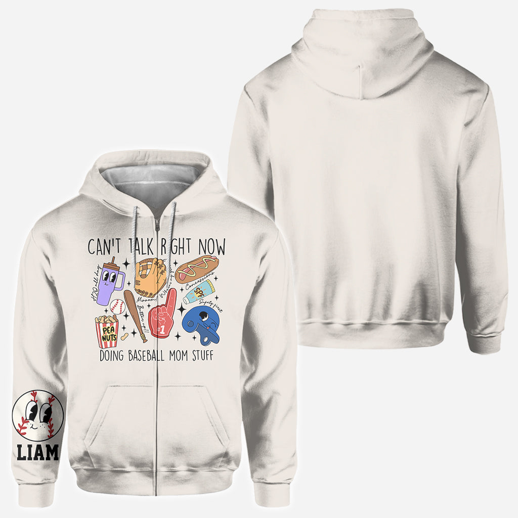 Articles pour mamans de joueurs de baseball - T-shirt personnalisé sur le thème du baseball