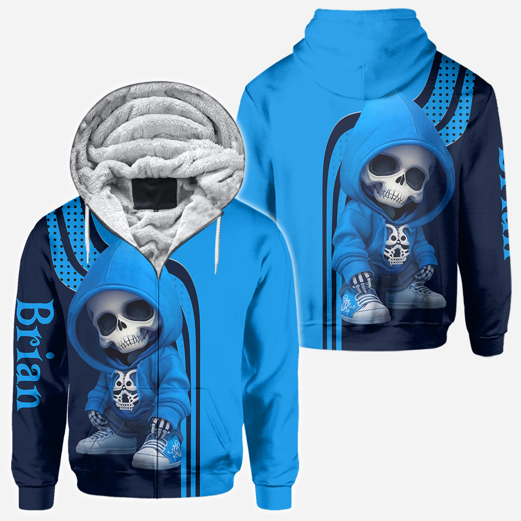 Stylish Skeleton - Personalized Skull All Over Shirt