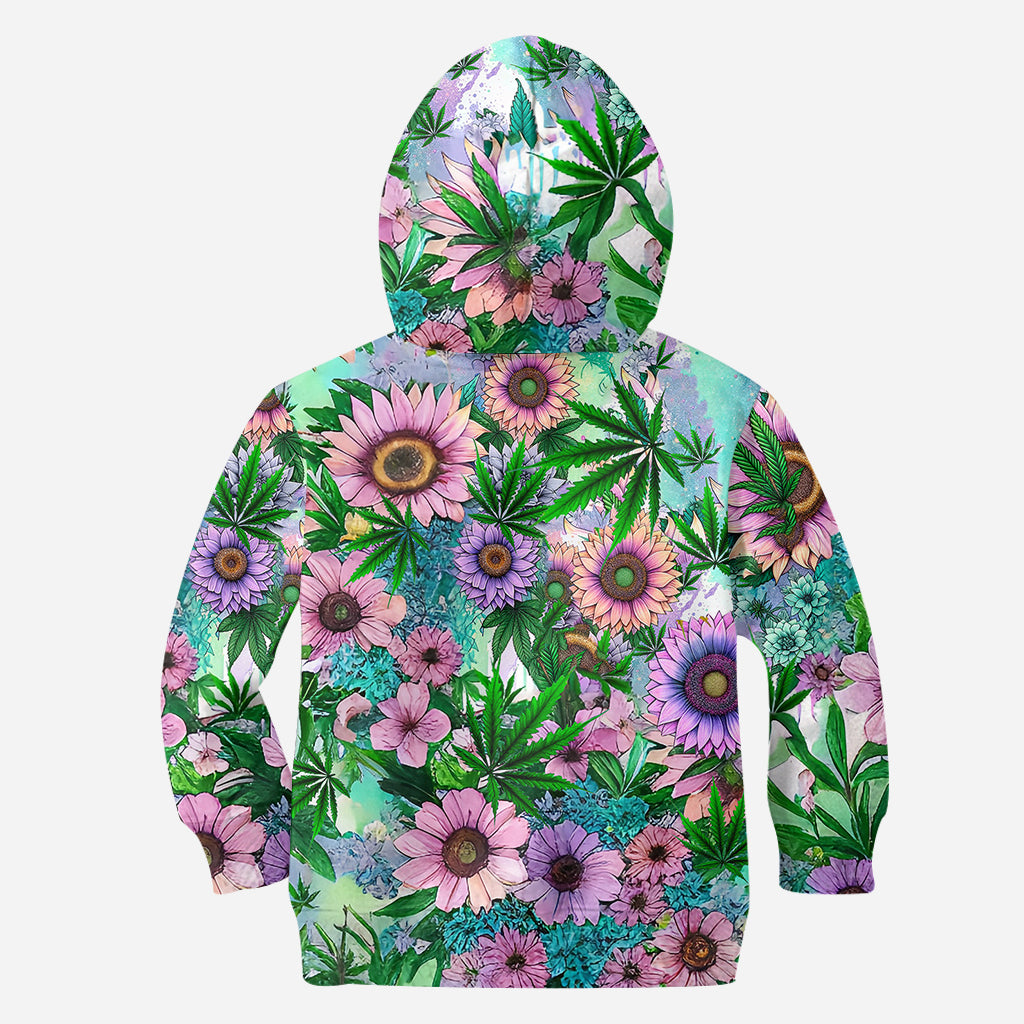 Cannabitch - T-shirt personnalisé avec motif cannabis intégral