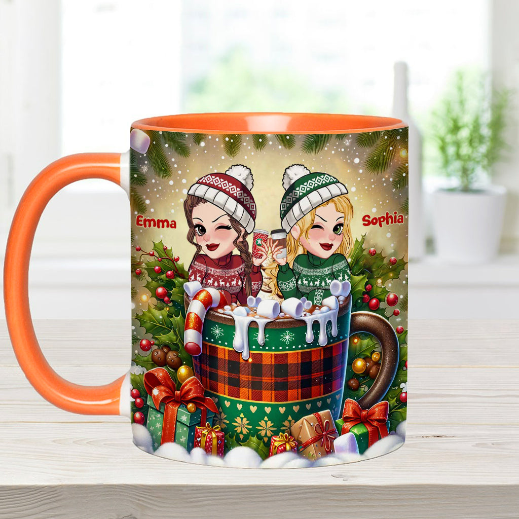 Badass Bitches - Personalized Bestie Accent Mug