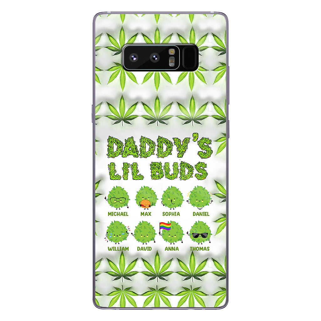 Le papa le plus cool du monde - Coque de téléphone transparente personnalisée pour papa