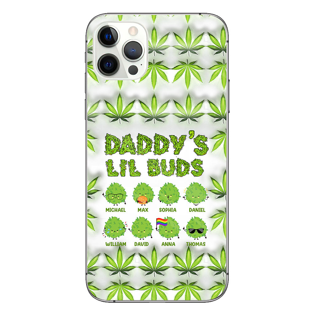 Le papa le plus cool du monde - Coque de téléphone transparente personnalisée pour papa