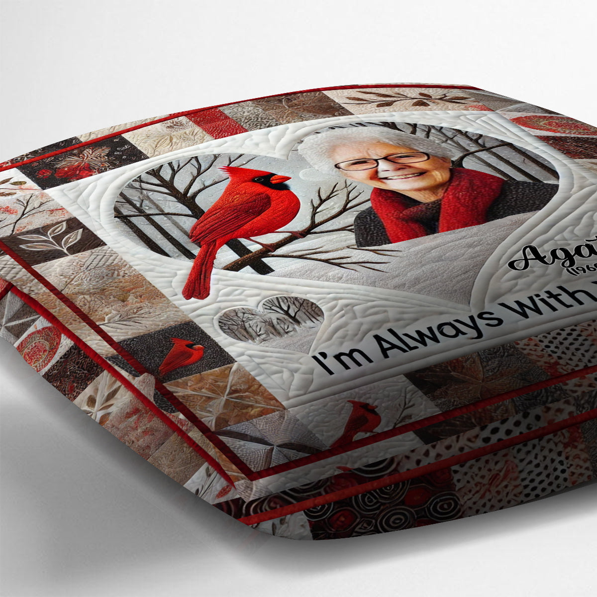 I'm Always With You - Personalized Memorial Throw Pillow