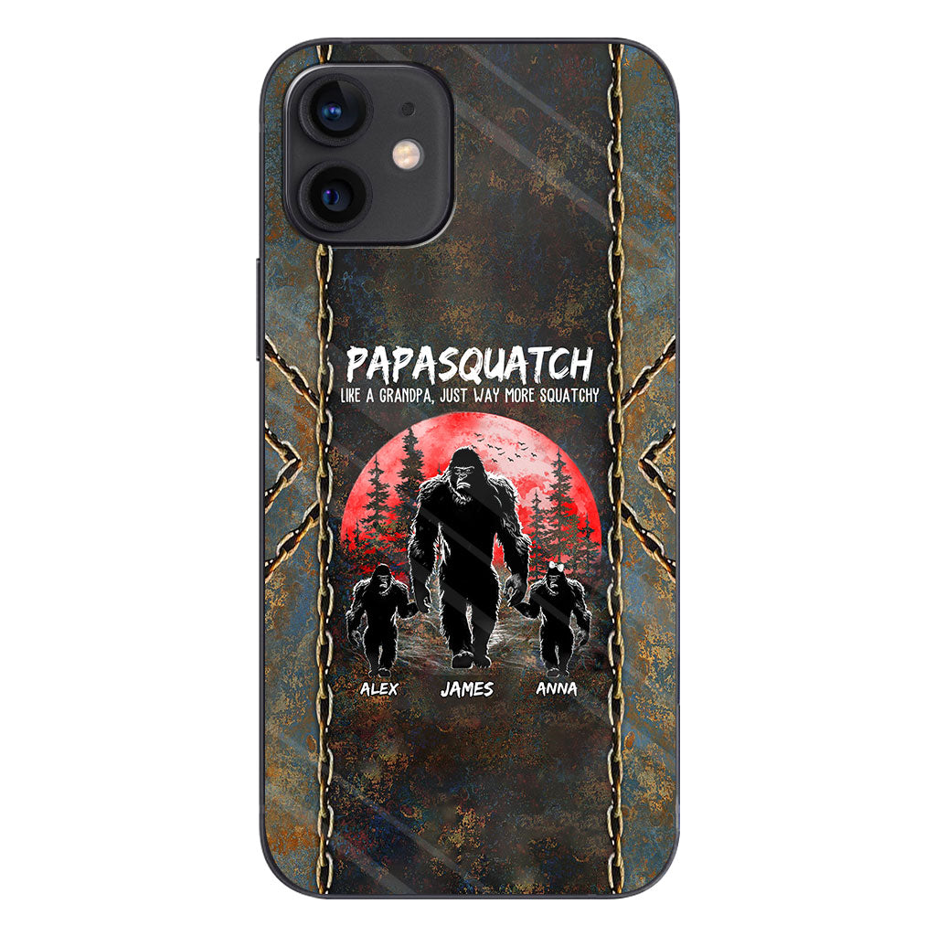 Grandpasquatch - Coque de téléphone personnalisée pour papa