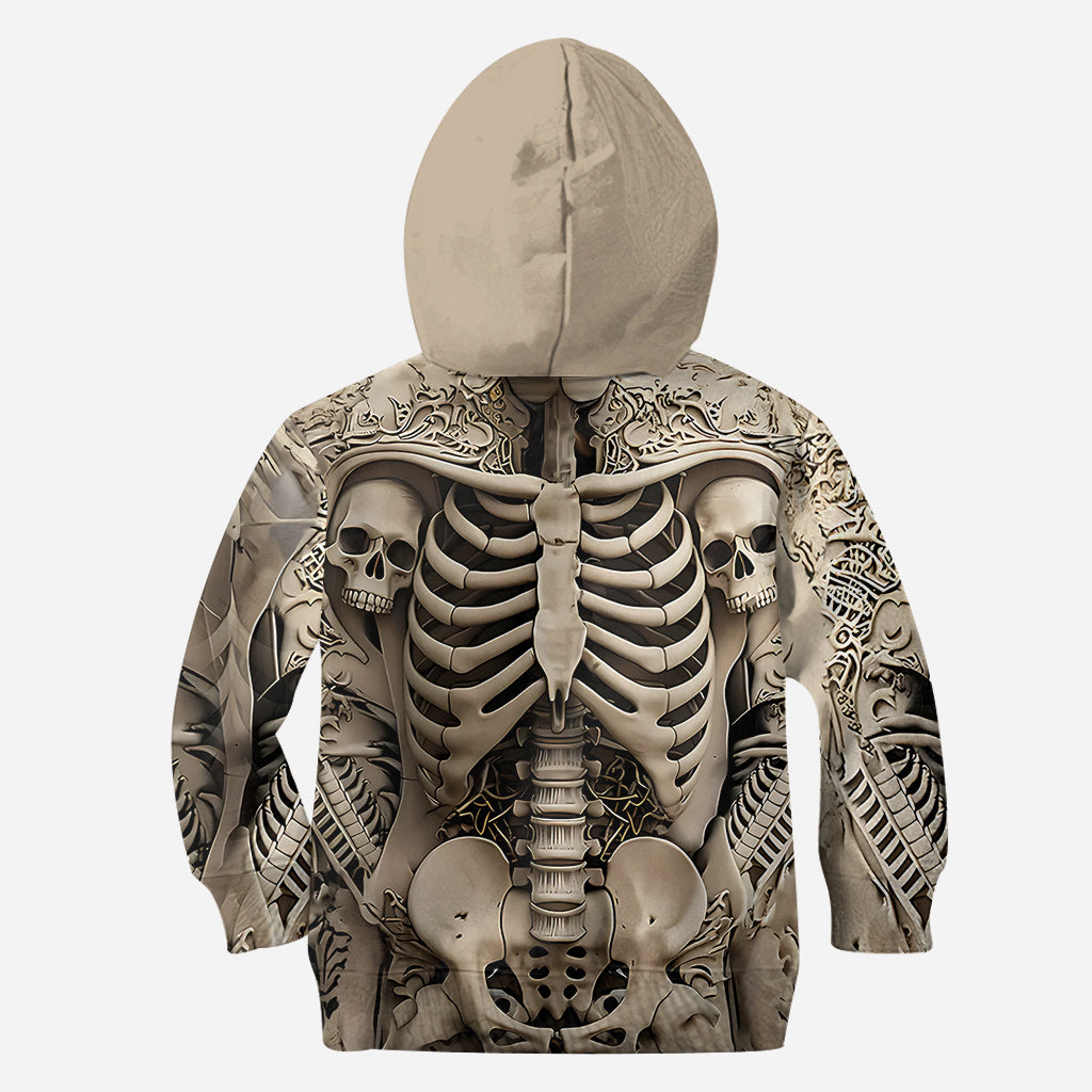 T-shirt personnalisé « Love Skulls » avec motif tête de mort.