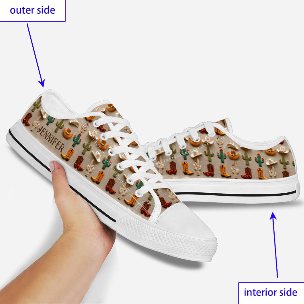 J'adore les chevaux - Chaussures basses personnalisées pour chevaux