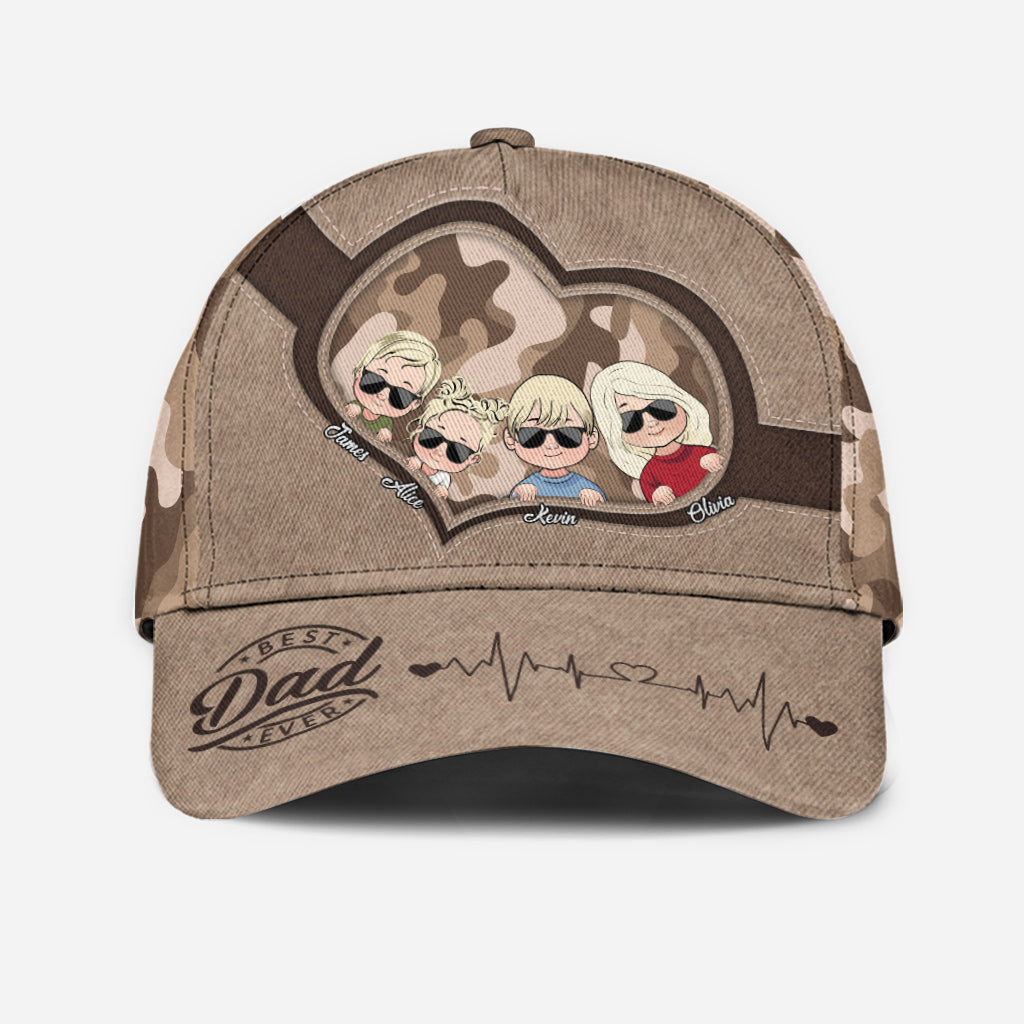 Meilleur papa/maman/grand-mère/grand-père/oncle... de tous les temps - Casquette classique personnalisée pour père