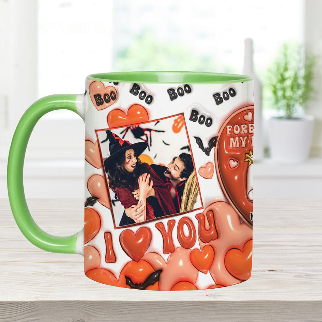 Mug personnalisé pour couple « Pour toujours mon amour »