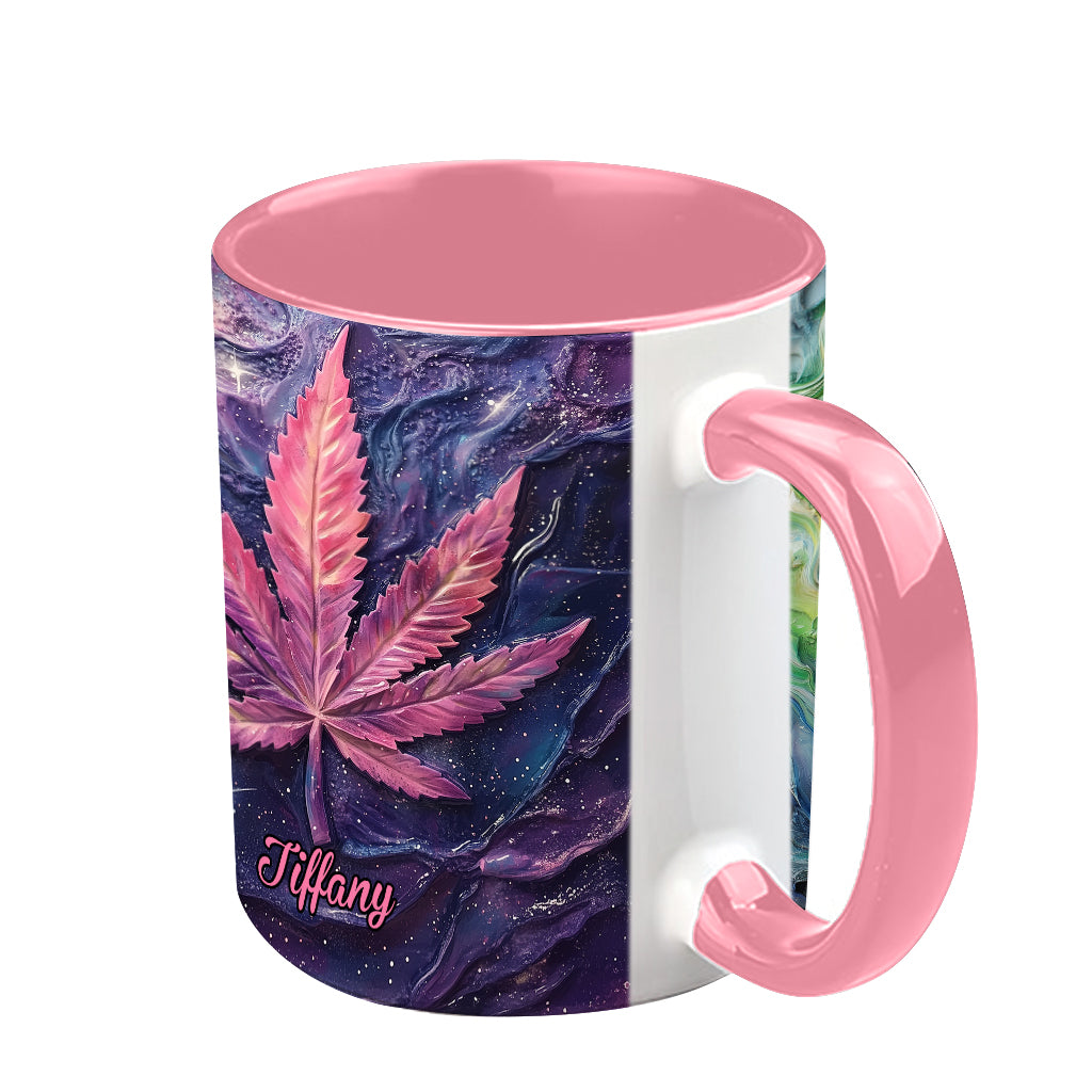 Let's Get Lit - Personalized Weed Accent Mug